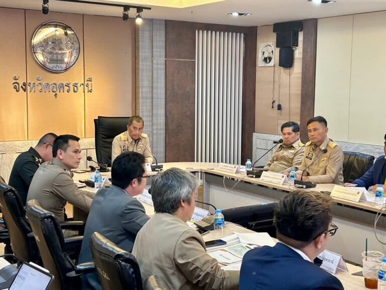 อุดร เตรียมความพร้อมงานพระราชพิธีพระราชทานปริญญาบัตรมหาวิทยาลัยราชภัฎในปี 2568