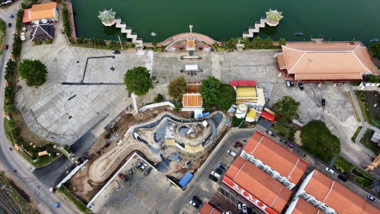 แลนด์มาร์คใหม่ สวนมังกร ถวายในหลวง 72 พรรษา