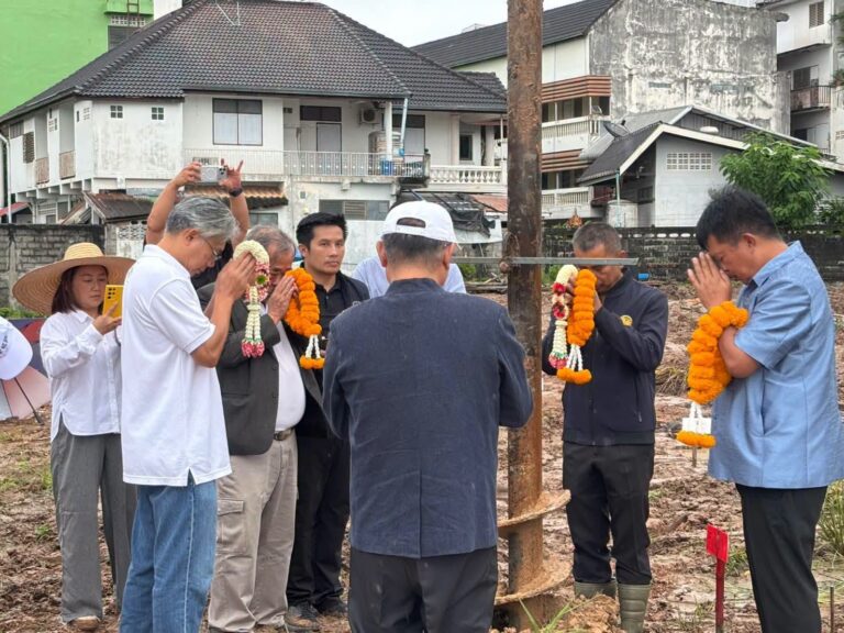 “วังสาเก” ใช้ฤกษ์วันที่ 9 เดือน 9 ลงเสาเอก